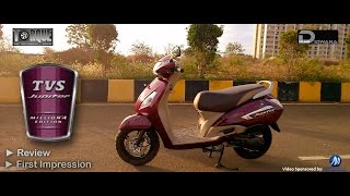 2016 TVS Jupiter Million R Edition Review & First Impression | Torque - The Automobile Show