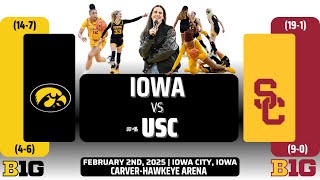 Iowa vs No. 4 USC | Big Ten | 2.2.25