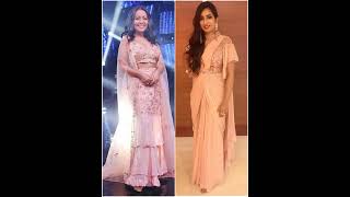 Neha kakkar and shreya ghoshal in same colour 👗dress . who is your favorite😍💕 tell me in 💬 box😄