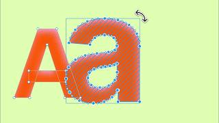 Bounding boxes for vector editing
