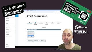 Summary: How to Create Multi-Page Forms in Drupal Using Webform