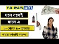 What is pm wani? -pmwani in Bengali- 5rs wifi with pm wani scheme/ work from home/Business idea