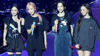 250201 aespa 에스파  'Life's Too Short' fancam 직캠 #Karina #카리나 #Giselle #지젤#Winter #윈터 #NINGNING #닝닝