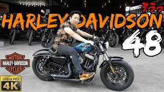 รีวิว Harley Davidson 48 Sportster1200 หล่อจับใจ ร้องดับไม่ดับดับไม่ดับ | 4K HD