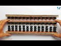 abacus diy abacus making at home 13 rods abacus abacus making craft abacus with beads abacus