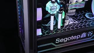 Segotep Phoenix Gaming Case    The Vertical GPU Mount Case