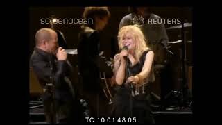 Courtney Love and Gavin Friday Live