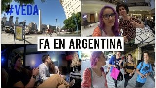 Conociendo Buenos Aires & Youtubers | #FaEnArgentina | LasPalabrasDeFa