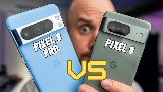 Google Pixel 8 vs Pixel 8 Pro - FULL COMPARISON!