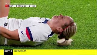 USA vs Spain  | Women Soccer Oct 11,2022