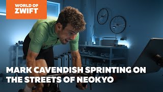 Sprinting on the Streets of Neokyo with Mark Cavendish : World of Zwift Episode 52