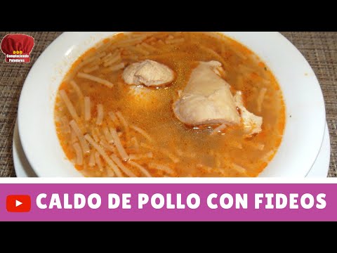 Caldo de Pollo con fideos - receta- Complaciendo Paladares Caldo de Pollo con fideos - receta- Complaciendo Paladares