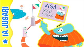 ¡Aventuras Viajeras con Bodo Barbodo! 🌍 Cómo Obtener una Visa de EE.UU. ✈️ Diversión y Aprendizaje