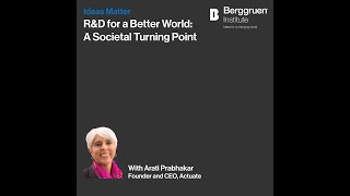 A Societal Turning Point Arati Prabhakar