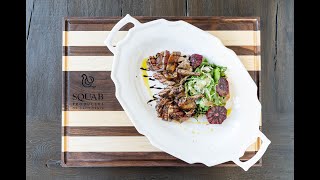 Chef John Surla's Grilled California Squab with a Blood Orange Fennel Salad