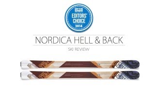 2014 Nordica Hell & Back Ski Review -  Men's All Mountain Editors' Choice