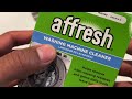 How to Use Affresh Washing Machine Cleaner