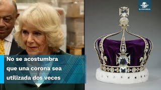 Camila reutilizará corona en la coronación de Carlos III, ¿de quién era?