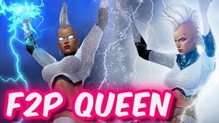 STORM T3 DELETING BOSSES WITH NO HELP!!! - Marvel Future Fight