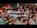 [Weekend Vlog] Rainbow Run |Lecturer's birthday celebration |  Life as a Matrik Student