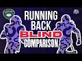 Fantasy Football Advice - Running Back Blind Comparisons - Fantasy Football Draft Strategy