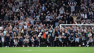 We Are Champions League! Lap of Honour after Newcastle United