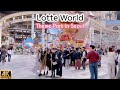 SEOUL KOREA | Paradise of Rides, Lotte World Adventure & Magic Island in Seoul | 4K WALK