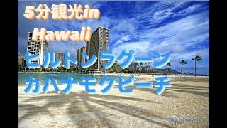 ヒルトンラグーン＆カハナモクビーチ！〜５分観光ハワイ〜