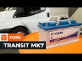 How to change the car battery on the FORD TRANSIT MK7 [AUTODOC TUTORIAL]