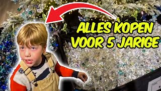 Dit Jongetje (5) Bepaalt Wat Ik Moet Kopen!