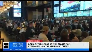 Double playoff for feature for Bruins, Celtics fans in Boston