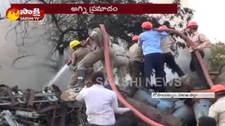 Massive Fire Accident at Gopalapatnam Power Station Scrap Godam || Vizag