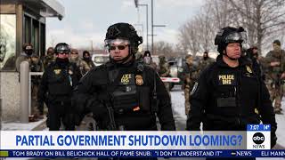Government shutdown 2026 update: Democrats poised to trigger shutdown if ICE reform demands unmet