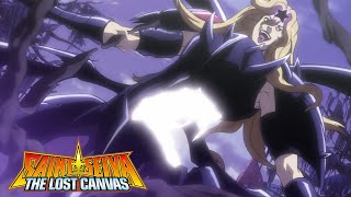 Saint Seiya: The Lost Canvas | Manigold de Cancer vs Veronica | Español Latino