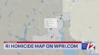12 News homicide map tracks crime in Rhode Island
