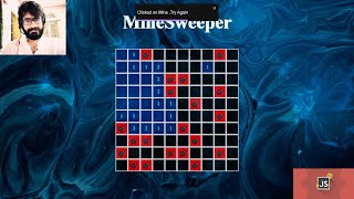 40. Minesweeper Game Using HTML, CSS & JAVASCRIPT.