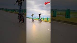 The bike rider stunt 😈😍#shorts #viral #yt #ktm boy adi 🥵😱