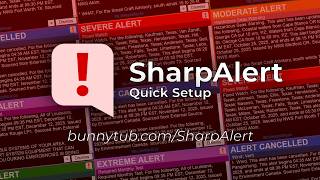 SharpAlert v18.4 Quick Setup