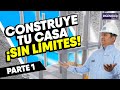 Como construir hasta 5 pisos en tu vivienda - Construcción Aporticada | Parte 1