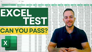 Can You Pass This Excel Test for Job Interview? | Free File | 4 Questions from Beginner to Advanced