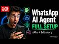WhatsApp AI Agent — Tested in Production (Full n8n Setup with Conversation Memory)