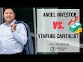 What's the difference between angel investors vs venture capitalists?