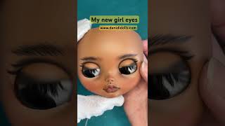 Custom Blythe doll, eyes changing, ooak doll, art doll, dolls, hobby doll #ooak #art #dollartist