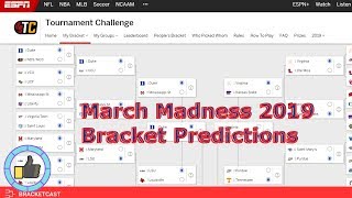 March Madness 2019 Bracket Predictions