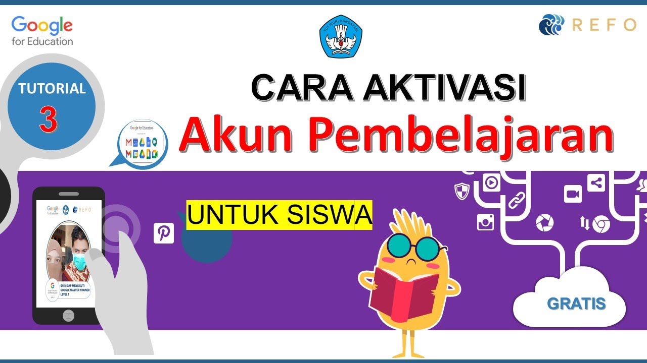 Cara Aktivasi Akun Belajar.id || Akun Siswa - YouTube