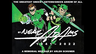 NEAL ADAMS' Green Lantern/Arrow webinar by Arlen Schumer