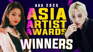 Asia Artist Awards 2025 Winners (Music)