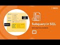 Subquery in SQL | SQL Subquery with Practical Example | DBMS