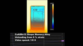 Elastocaloric effect of CuAlMn12 shape memory alloy