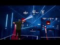 beat saber claris white breath virtual desktop quest 2 kinect mixed reality